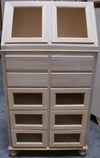 MOBILI-2G---DISPENSA-CUCINA-10-CASSETTI-E-2-ANTE-LEGNO-GREZZA-80X42X153