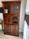 MOBILI-2G---DISPENSA-PASTAIA-ARTE-POVERA-IN-LEGNO-TINTA-NOCE-L.107-P.45-H.203