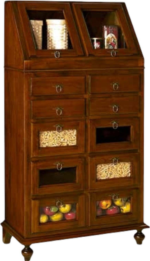 MOBILI-2G---DISPENSA-PIATTAIA-ARTE-POVERA-TINTA-NOCE-L-80-P-42-H-153