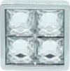 MOBILI-2G---Gruppo-1-cassettiera-2-comodini-bombati-Foglia-argento-Maniglie-Swarovski
