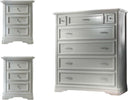 MOBILI-2G---GRUPPO-1-CASSETTIERA-RIBALTA-2-COMODINI-INTARSIATI-IN-LEGNO-MASSELLO-BIANCO