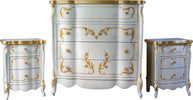 MOBILI-2G---GRUPPO-COMO'-2-COMODINI-BAROCCO-CLASSICO-IN-LEGNO-BIANCO/ORO