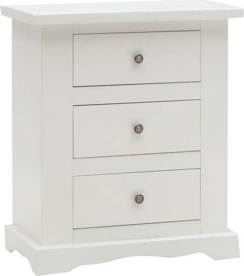 MOBILI-2G---GRUPPO-COMO'-E-2-COMODINI-CLASSICO-BIANCO-OPACO