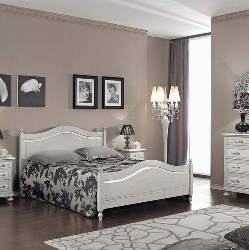MOBILI-2G---LETTO-MATRIMONIALE-CLASSICO-IN-LEGNO-BIANCO-OPACO