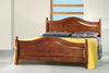 MOBILI-2G---Letto-matrimoniale-classico-in-legno-tinta-noce-175-H-112-P-212