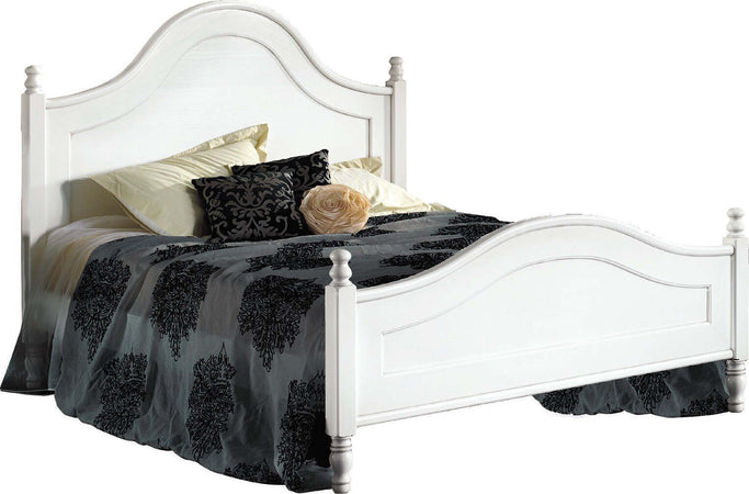 MOBILI-2G---LETTO-MATRIMONIALE-LACCATO-BIANCO-OPACO-174X216X148