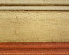 MOBILI-2G---LETTO-SAGOMATO-MATRIMONIALE-AVORIO-ANTICO-FILO-ROSSO-IN-LEGNO