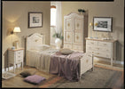 MOBILI-2G---LETTO-SAGOMATO-SINGOLO-BIANCO-FILO-ROSA-IN-LEGNO