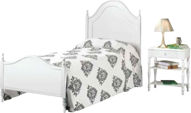MOBILI-2G---LETTO-SINGOLO-ARTE-POVERA-LACCATO-BIANCO-OPACO-L.100-P.212-HT.135