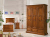 MOBILI-2G---Letto-singolo-classico-legno-tinta-noce-L.103-H-110-P-209