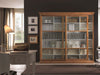 MOBILI-2G---LIBRERIA-2-PORTE-SCORREVOLI-CLASSICA-IN-LEGNO-250X45X224