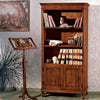 MOBILI-2G---LIBRERIA-3-VANI-A-GIORNO-2-PORTE-LEGNO-MASSELLO-L.100-P.40-H.194