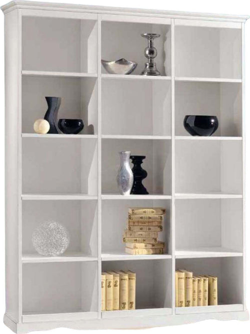 MOBILI-2G---LIBRERIA-A-GIORNO-CLASSICA-LEGNO-BIANCO-156X38X205