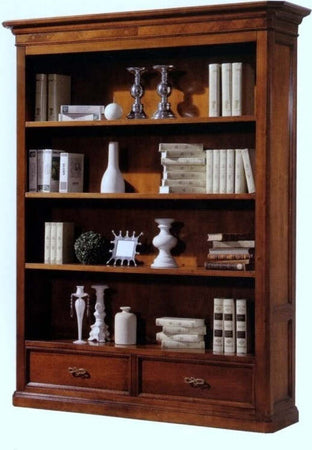 MOBILI-2G---LIBRERIA-ARTE-POVERA-IN-LEGNO-BASSANO-L.163-P.45-H.210