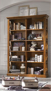 MOBILI-2G---LIBRERIA-CLASSICA-10-RIPIANI-IN-LEGNO-BASSANO-133X40X191