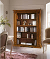 MOBILI-2G---LIBRERIA-CLASSICA-5-RIPIANI-IN-LEGNO-BASSANO-160X43X206