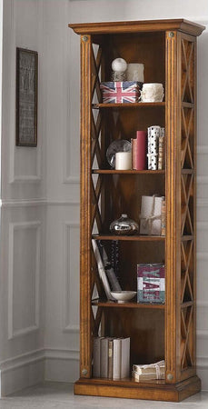 MOBILI-2G---LIBRERIA-CLASSICA-5-RIPIANI-IN-LEGNO-BASSANO-62X40X191