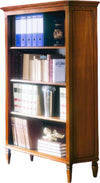 MOBILI-2G---LIBRERIA-CLASSICA-CON-RIPIANI-IN-LEGNO-FINITURA-BASSANO-L.100-P.41-H.175