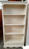 MOBILI-2G---LIBRERIA-CLASSICA-IN-LEGNO-BIANCO-cm94x36x189H