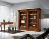 MOBILI-2G---LIBRERIA-IN-LEGNO-TINTA-NOCE-STILE-CORINTIO-254x49x211