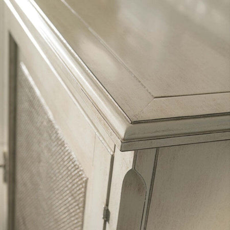 MOBILI-2G---MADIA-2-PORTE-4-CASSETTI-PAGLIA-DI-VIENNA-SHABBY-200X52x113