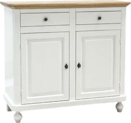 MOBILI-2G---Madia-Credenza-2-Ante-Bicolore-In-Legno-l.104-p.43-h.98