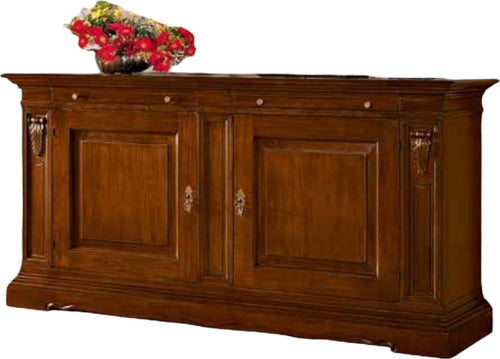 MOBILI-2G---MADIA-CREDENZA-2-ANTE-IN-LEGNO-TINTA-NOCE-L-213xP55xH109