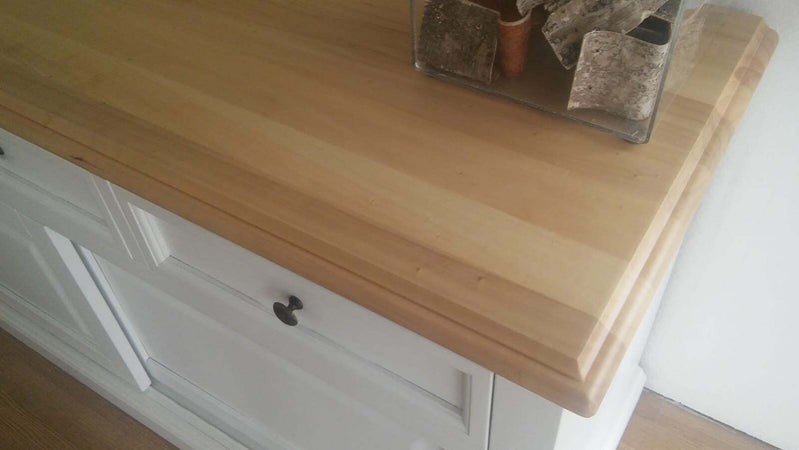 MOBILI-2G---MADIA-CREDENZA-2-ANTE-SCORREVOLI-3-CASSETTI-BICOLORE-BIANCO-L.157-P.53-H.80