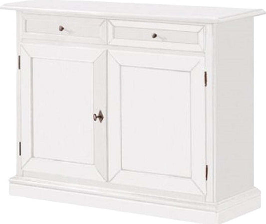 MOBILI-2G---MADIA-CREDENZA-2-PORTE-ARTE-POVERA-IN-LEGNO-BIANCO-105x42x85