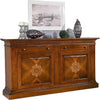 MOBILI-2G---MADIA-CREDENZA-2-PORTE-IN-LEGNO-INTARSIATA-TINTA-NOCE-L.215-P.54-H.122