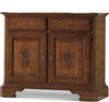 MOBILI-2G---MADIA-CREDENZA-2-PORTE-IN-LEGNO-MASSELLO-TINTA-NOCE-114X49X95
