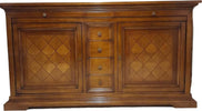 MOBILI-2G---MADIA-CREDENZA-2-PORTE-IN-LEGNO-TINTA-NOCE-L.210-P.53-H.-115