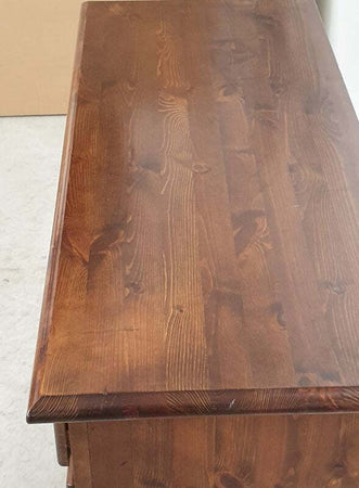 MOBILI-2G---Madia-credenza-2-porte-massello-pino-rustica-tinta-noce-105X42X85