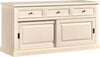 MOBILI-2G---MADIA-CREDENZA-2-PORTE-SCORREVOLI-LEGNO-AVORIO-L.157-P.53-H.78