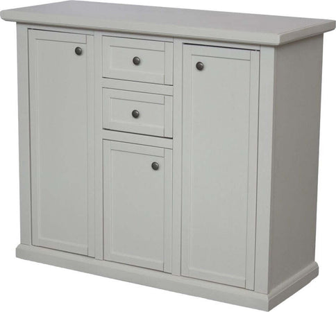 MOBILI-2G---Madia-Credenza-3-porte-2-cassetti-shabby-bianca-100-X-39-X-85