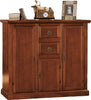 MOBILI-2G---Madia-Credenza-3-porte-2-cassetti-tinta-noce-100-X-39-X-85