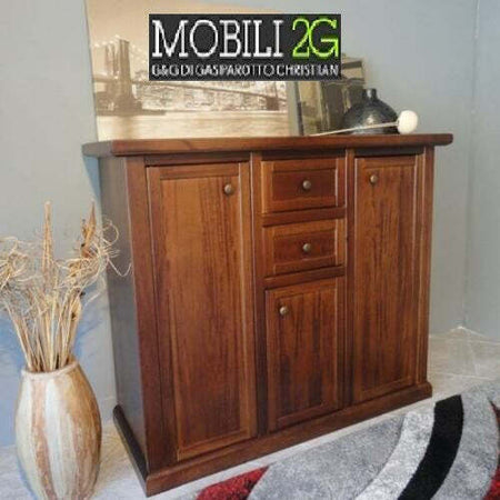 MOBILI-2G---Madia-Credenza-3-porte-2-cassetti-tinta-noce-100-X-39-X-85
