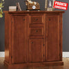 MOBILI-2G---Madia-Credenza-3-porte-2-cassetti-tinta-noce-100-X-39-X-85