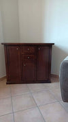 MOBILI-2G---Madia-Credenza-3-porte-2-cassetti-tinta-noce-100-X-39-X-85