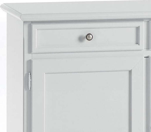 MOBILI-2G---Madia-Credenza-3-porte-Arte-povera-laccato-bianco-sporco-L.155-P.42-H.86