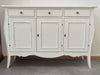 MOBILI-2G---MADIA-CREDENZA-3-PORTE-IN-LEGNO-BIANCO-OPACO-L.151.P.50-H.105