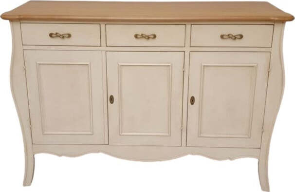 MOBILI-2G---Madia-credenza-3-porte-legno-shabby-bicolore-151x50x105