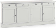 MOBILI-2G---Madia-Credenza-4-porte-4-cassetti-Arte-povera-bianco-sporco-203x42x86