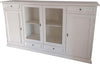 MOBILI-2G---Madia-credenza-4-porte-4-cassetti-legno-shabby-bianco-205x49x113