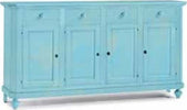 MOBILI-2G---MADIA-CREDENZA-4-PORTE-IN-LEGNO-SHABBY-CHIC-AZZURRO-CONSUMATO-196X43X96