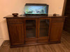 MOBILI-2G---MADIA-CREDENZA-4-PORTE-LEGNO-TINTA-NOCE-L.205-P.49-H.113