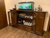 MOBILI-2G---MADIA-CREDENZA-4-PORTE-LEGNO-TINTA-NOCE-L.205-P.49-H.113