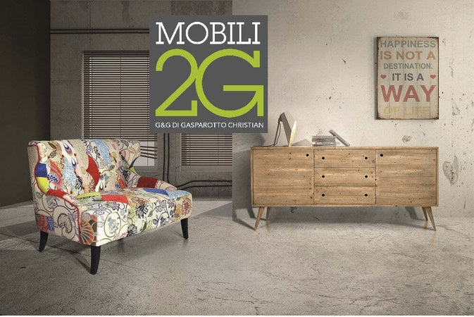 MOBILI-2G---MADIA-CREDENZA-ABETE-SPAZZOLATO-NATURALE-185X50X84