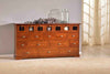 MOBILI-2G---MADIA-CREDENZA-ARTE-POVERA-19-CASSETTI-FINITURA-ELITE-L.180-P.40-H.90
