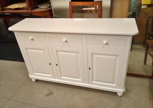 MOBILI-2G---Madia-Credenza-arte-povera-3-Ante-legno-Bianco150X43X98